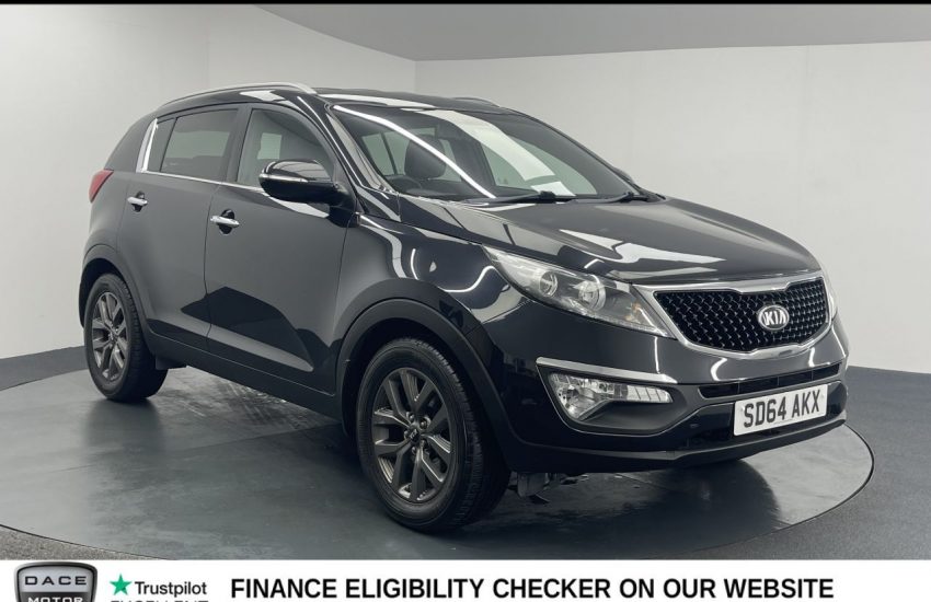 Used 2014 BLACK KIA SPORTAGE for sale in Manchester