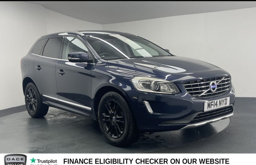 Used 2014 BLUE VOLVO XC60 for sale in Manchester