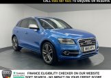 Used 2015 BLUE AUDI SQ5 for sale in Manchester