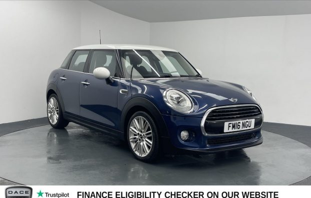 Used 2016 BLUE MINI HATCH for sale in Manchester