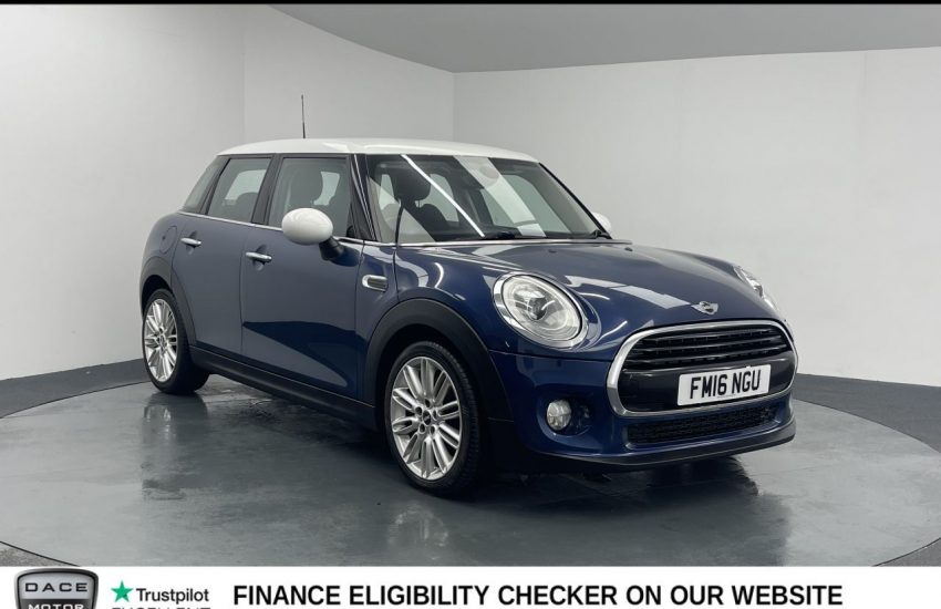 Used 2016 BLUE MINI HATCH for sale in Manchester