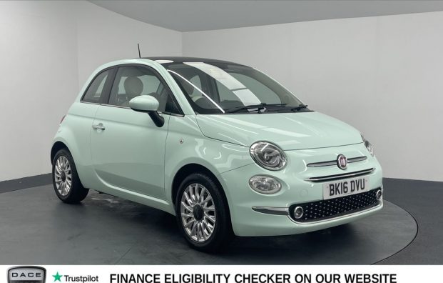 Used 2016 GREEN FIAT 500 for sale in Manchester