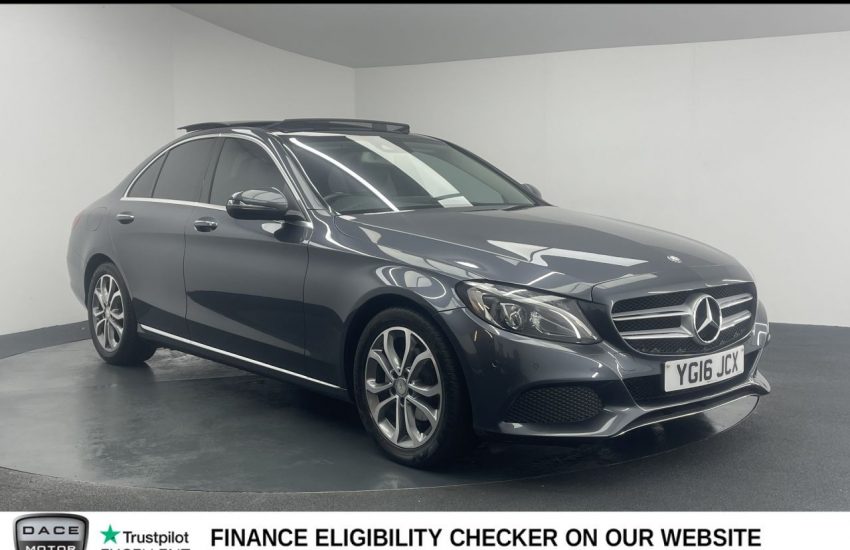 Used 2016 GREY MERCEDES-BENZ C-CLASS for sale in Manchester