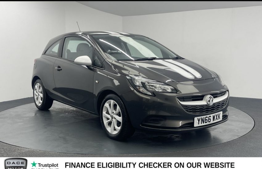 Used 2016 GREY VAUXHALL CORSA for sale in Manchester