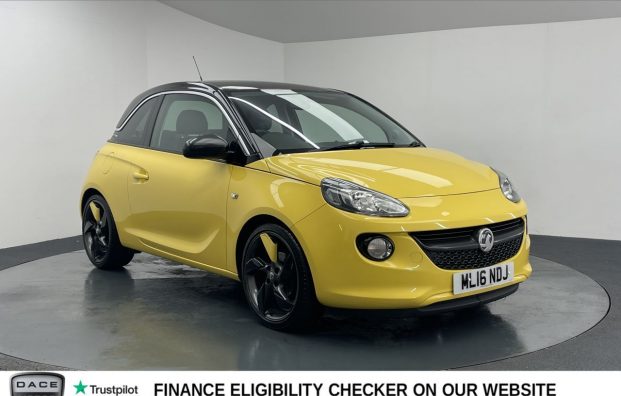 Used 2016 YELLOW VAUXHALL ADAM for sale in Manchester