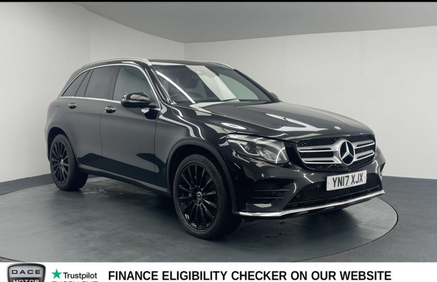 Used 2017 BLACK MERCEDES-BENZ GLC for sale in Manchester