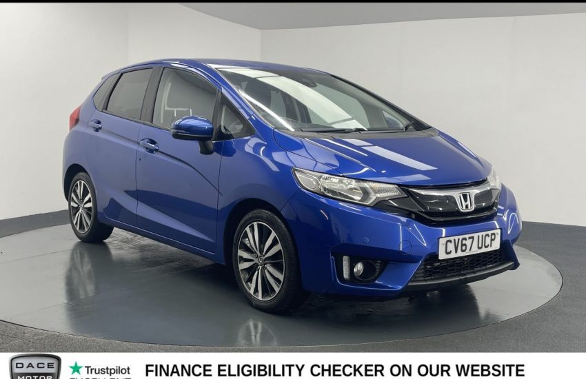 Used 2017 BLUE HONDA JAZZ for sale in Manchester