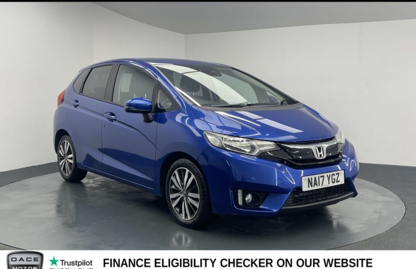 Used 2017 BLUE HONDA JAZZ for sale in Manchester