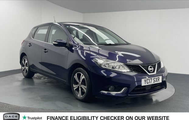 Used 2017 BLUE NISSAN PULSAR for sale in Manchester