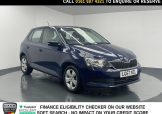 Used 2017 BLUE SKODA FABIA for sale in Manchester