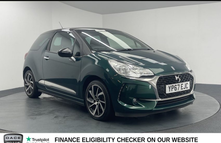 Used 2017 GREEN DS AUTOMOBILES DS 3 for sale in Manchester