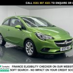 Used 2017 GREEN VAUXHALL CORSA for sale in Manchester
