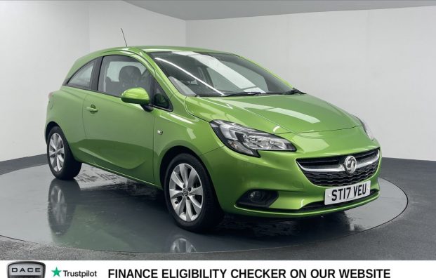 Used 2017 GREEN VAUXHALL CORSA for sale in Manchester