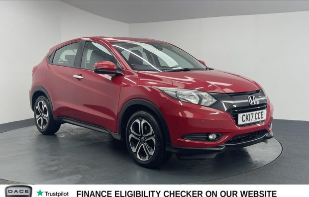 Used 2017 RED HONDA HR-V for sale in Manchester