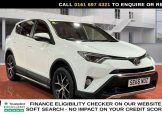 Used 2017 WHITE TOYOTA RAV4 for sale in Manchester