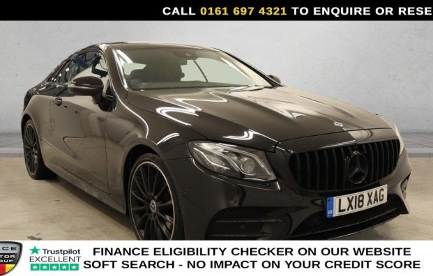 Used 2018 BLACK MERCEDES-BENZ E-CLASS for sale in Manchester