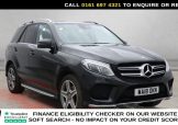 Used 2018 BLACK MERCEDES-BENZ GLE for sale in Manchester