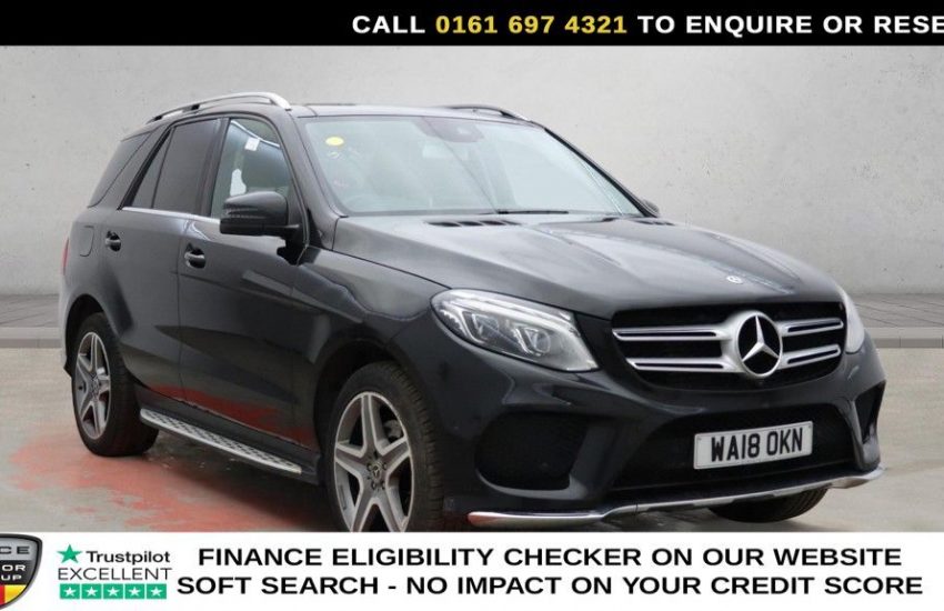 Used 2018 BLACK MERCEDES-BENZ GLE for sale in Manchester
