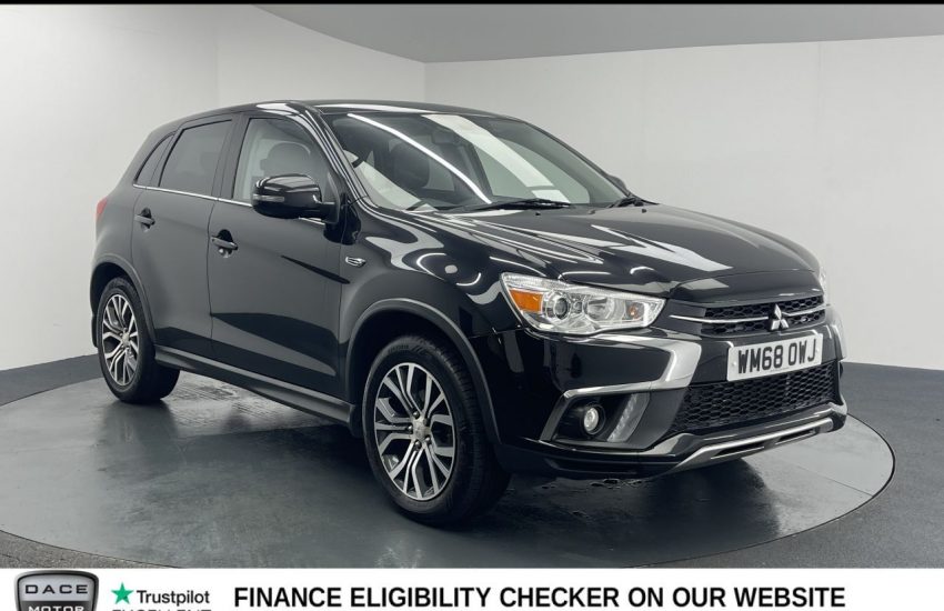 Used 2018 BLACK MITSUBISHI ASX for sale in Manchester