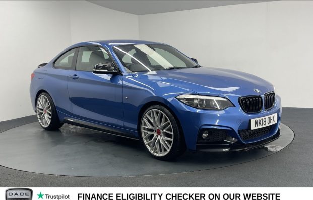 Used 2018 BLUE BMW 2 SERIES for sale in Manchester