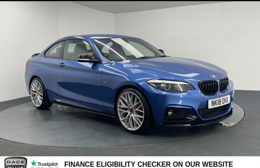 Used 2018 BLUE BMW 2 SERIES for sale in Manchester