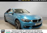 Used 2018 BLUE BMW 4 SERIES GRAN COUPE for sale in Manchester