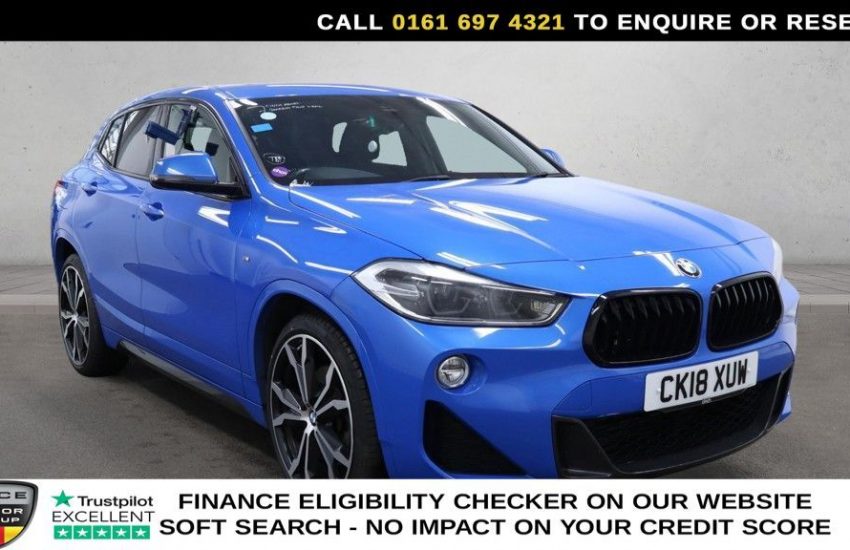 Used 2018 BLUE BMW X2 for sale in Manchester