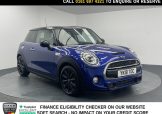 Used 2018 BLUE MINI HATCH for sale in Manchester