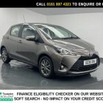 Used 2018 BRONZE TOYOTA YARIS for sale in Manchester