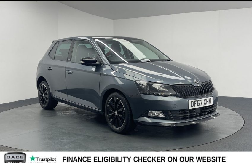 Used 2018 GREY SKODA FABIA for sale in Manchester