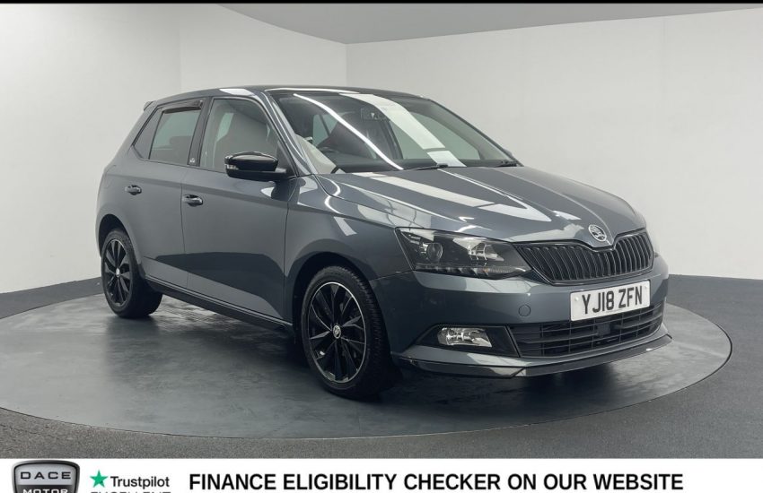 Used 2018 GREY SKODA FABIA for sale in Manchester
