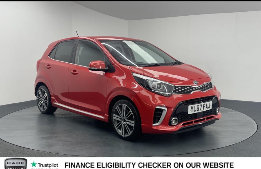 Used 2018 RED KIA PICANTO for sale in Manchester