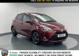 Used 2018 RED TOYOTA YARIS for sale in Manchester