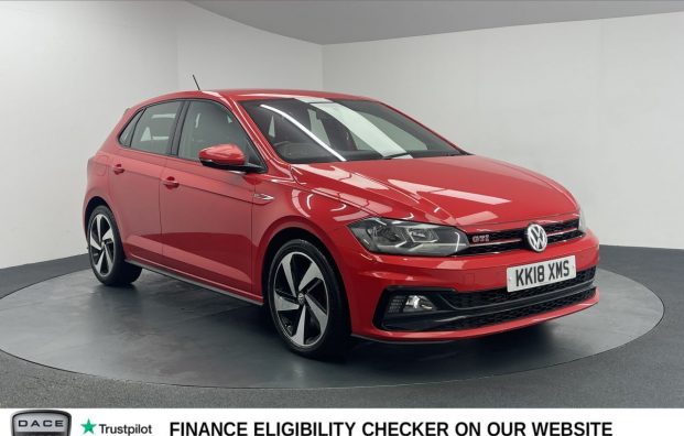 Used 2018 RED VOLKSWAGEN POLO for sale in Manchester