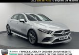 Used 2018 SILVER MERCEDES-BENZ A-CLASS for sale in Manchester