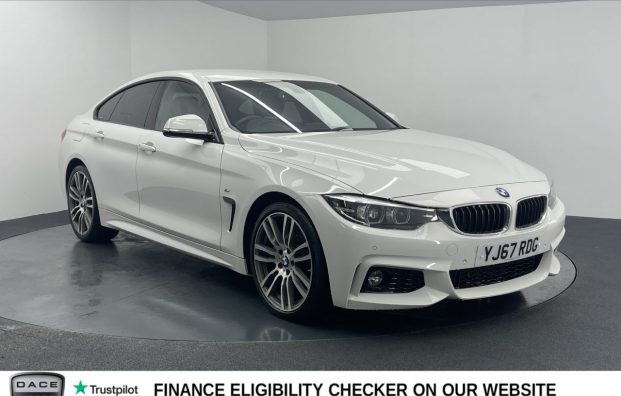 Used 2018 WHITE BMW 4 SERIES GRAN COUPE for sale in Manchester