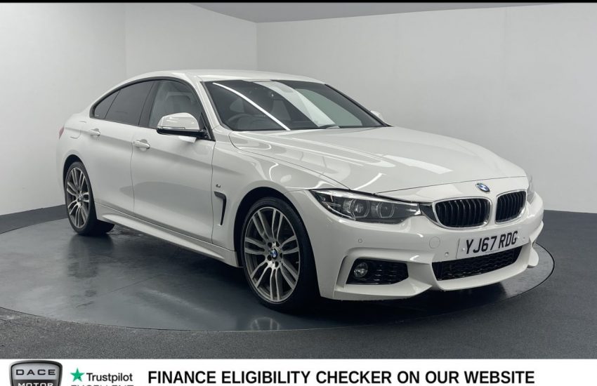 Used 2018 WHITE BMW 4 SERIES GRAN COUPE for sale in Manchester