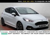 Used 2018 WHITE FORD FIESTA for sale in Manchester