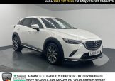 Used 2018 WHITE MAZDA CX-3 for sale in Manchester