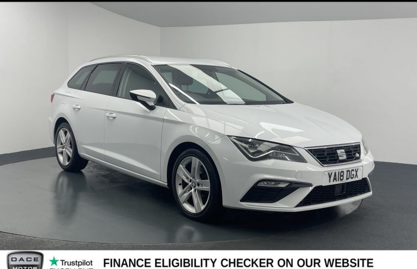 Used 2018 WHITE SEAT LEON for sale in Manchester