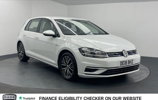 Used 2018 WHITE VOLKSWAGEN GOLF for sale in Manchester
