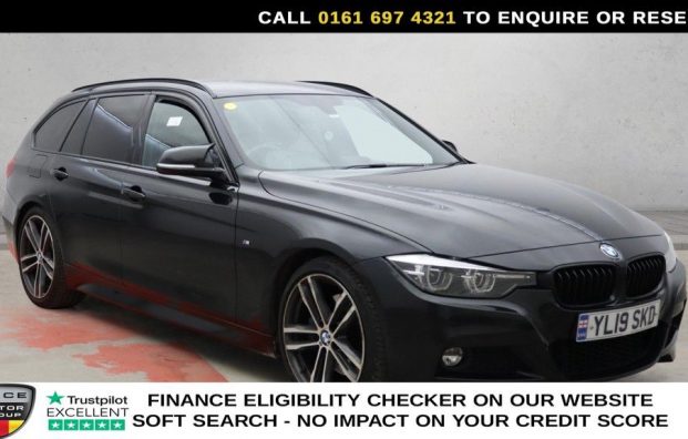 Used 2019 BLACK BMW 3 SERIES for sale in Manchester