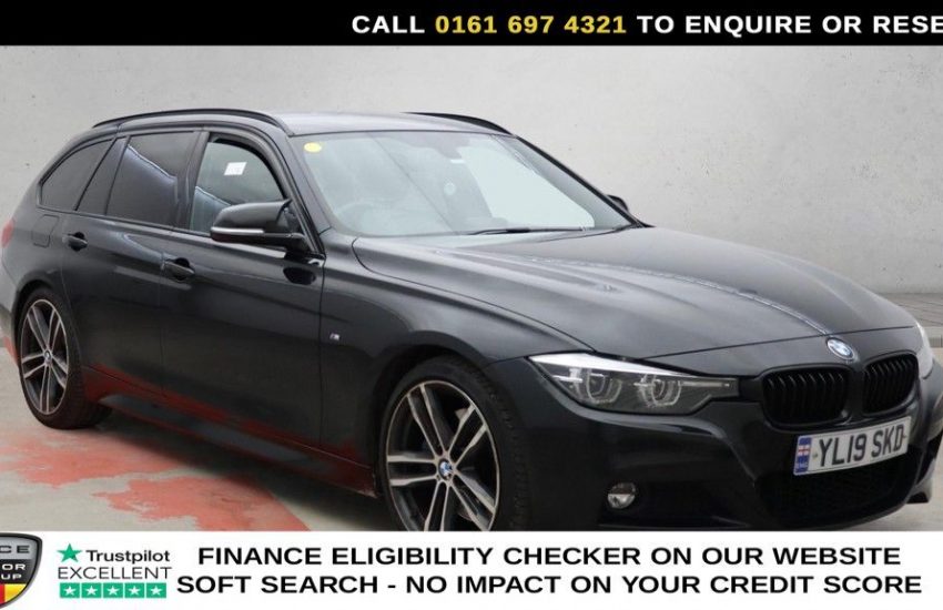 Used 2019 BLACK BMW 3 SERIES for sale in Manchester