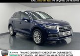 Used 2019 BLUE AUDI Q5 for sale in Manchester