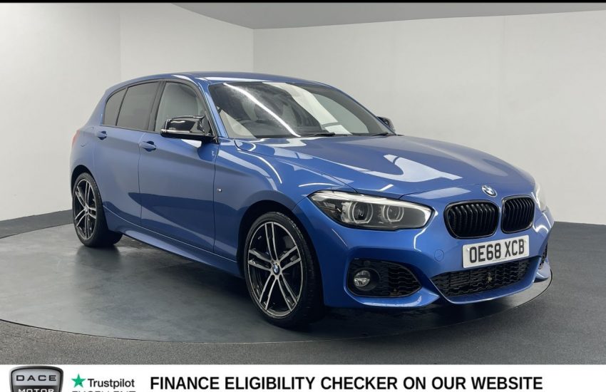 Used 2019 BLUE BMW 1 SERIES for sale in Manchester