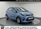 Used 2019 BLUE KIA PICANTO for sale in Manchester