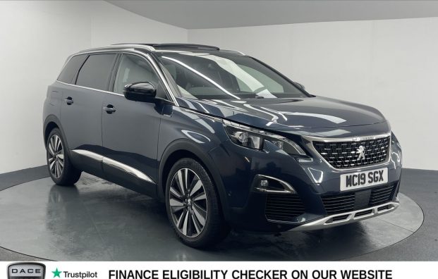 Used 2019 BLUE PEUGEOT 5008 for sale in Manchester