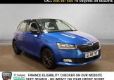 Used 2019 BLUE SKODA FABIA for sale in Manchester