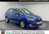 Used 2019 BLUE SKODA FABIA for sale in Manchester