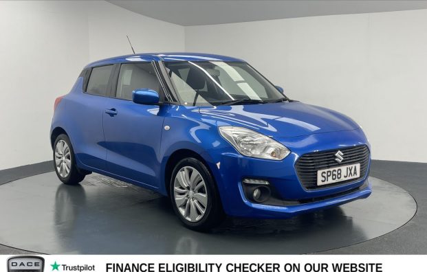Used 2019 BLUE SUZUKI SWIFT for sale in Manchester